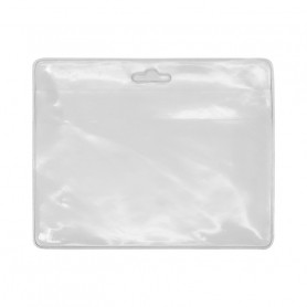 Porte-badge transparent 96x77 mm