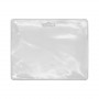 Porte-badge transparent 96x77 mm