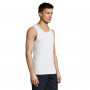 Débardeur sport homme Sporty TT blanc