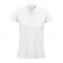 Polo coton bio Planet Women blanc