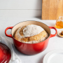 Votre cadeau : la cocotte en fonte émaillée Le Creuset