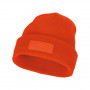 Bonnet orange avec patch personnalisable Wyatt