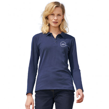 Polo manches longues Perfect Women couleur