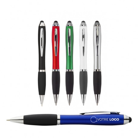 Stylo avec stylet tactile Riotouch Mine Noire