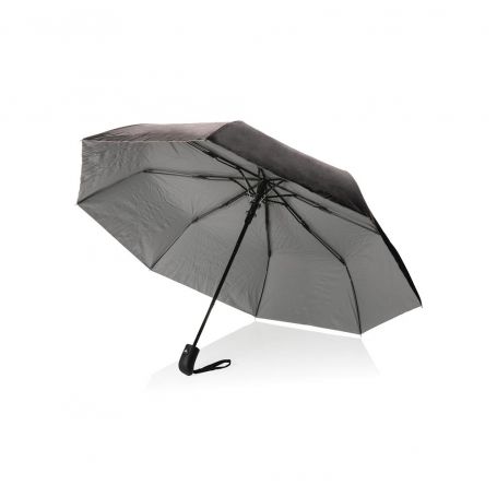 Votre cadeau : le parapluie pliable bicolore en RPET Impact