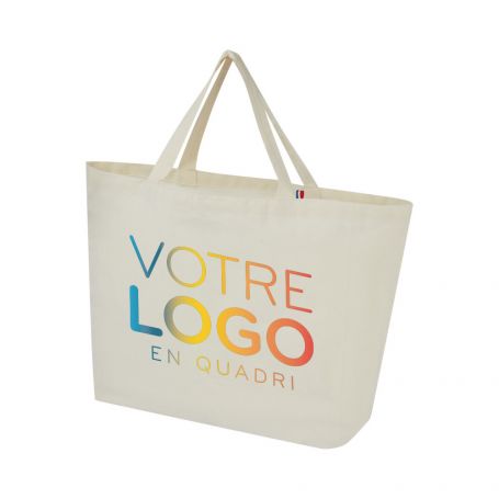 Sac shopping en tissu recyclé Menton