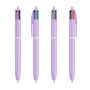 Stylo Bic 4 Couleurs Pastel